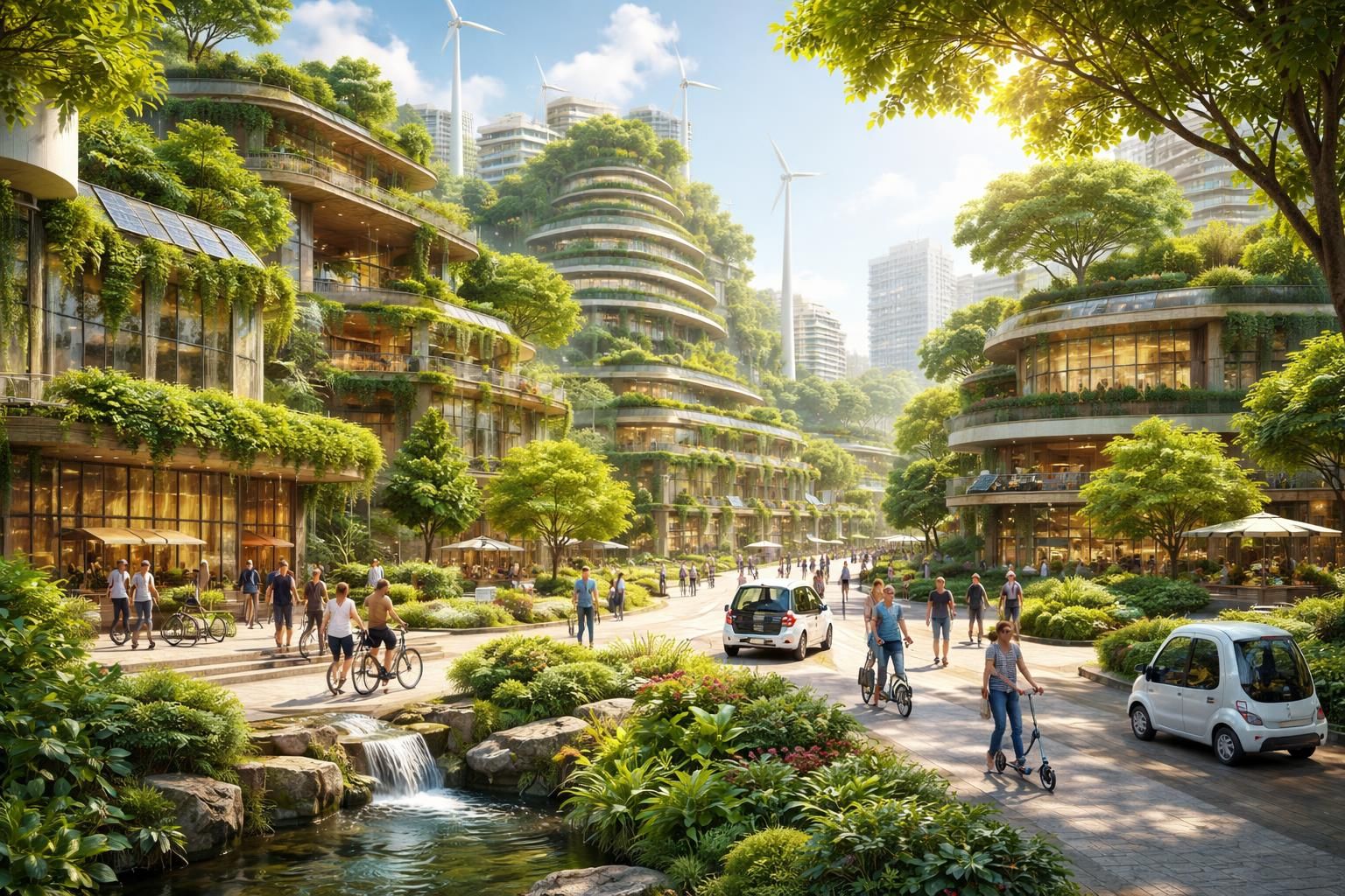 découvrez bede, la ville du futur écologique alliant harmonie et durabilité pour un cadre de vie respectueux de l'environnement et innovant.