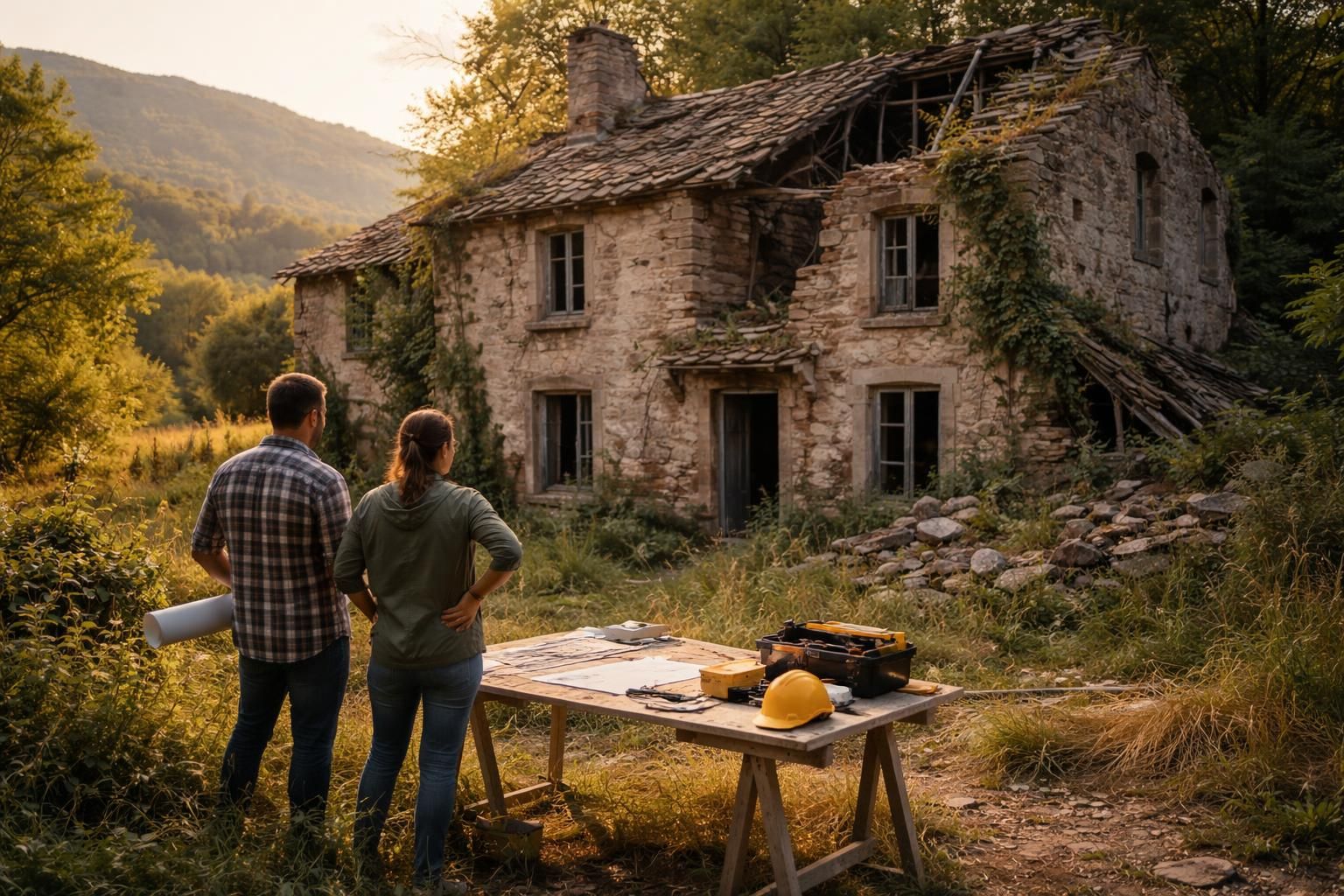 découvrez les principaux défis rencontrés lors de la réhabilitation d'une maison abandonnée à donner en france, des aspects légaux aux travaux de rénovation.