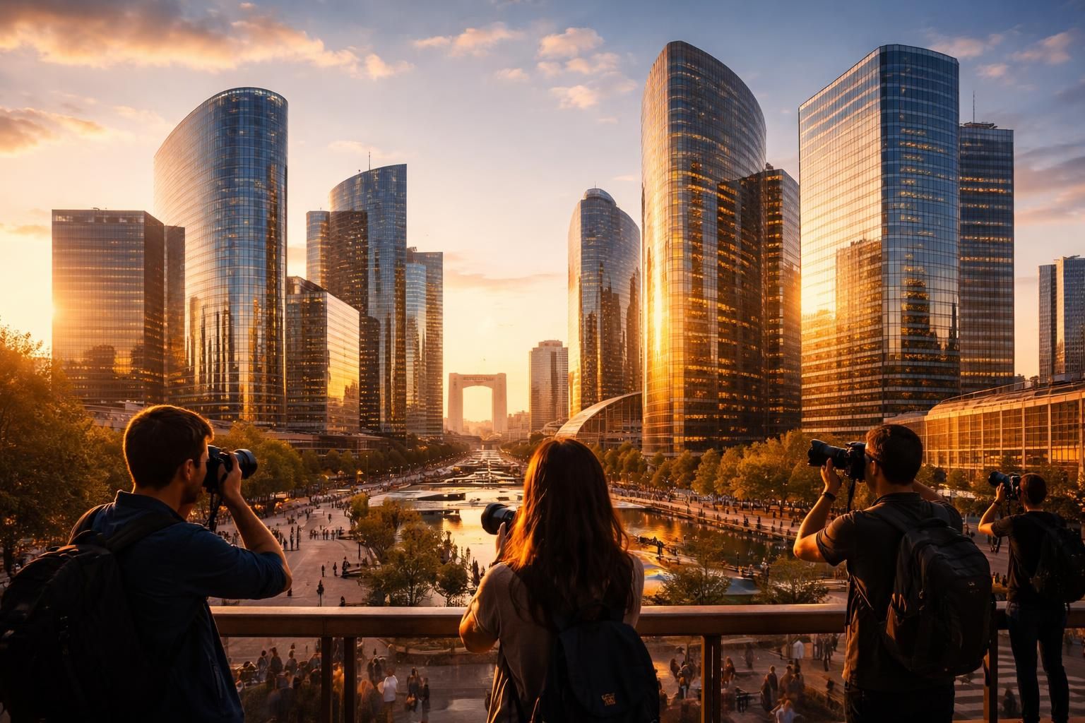 découvrez les tours à la défense, un lieu emblématique parfait pour les passionnés de photographie urbaine, offrant des perspectives architecturales uniques et des panoramas saisissants.
