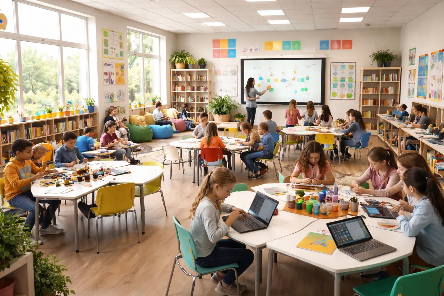 découvrez comment aménager un intérieur de classe a pour créer un espace d'apprentissage dynamique, stimulant et adapté aux besoins des élèves.