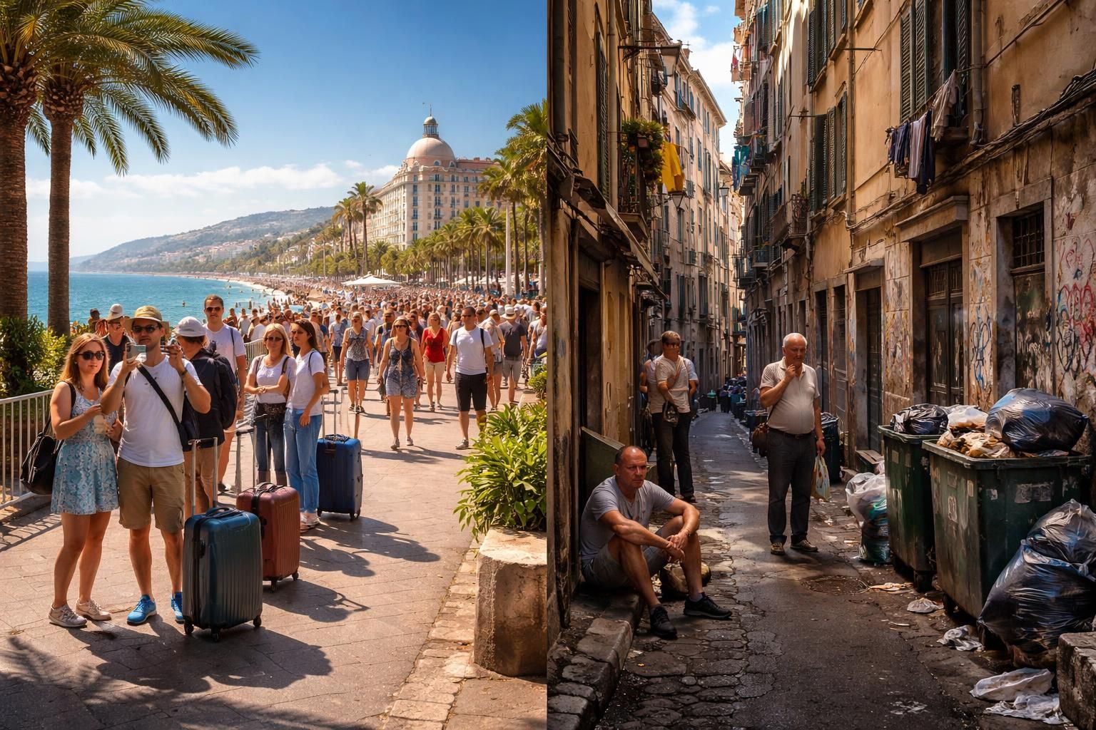 explorez les raisons pour lesquelles certains locaux considèrent nice comme une ville difficile à vivre, entre problématiques sociales, coût de la vie élevé et tensions culturelles.