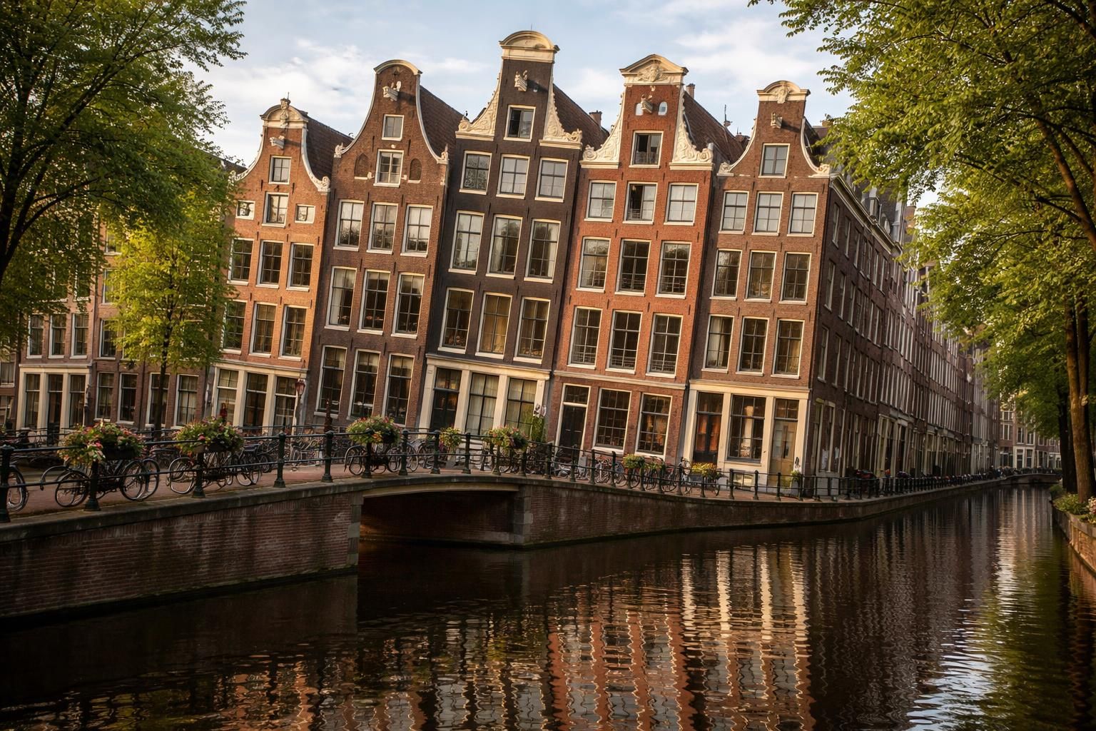 découvrez les maisons penchées emblématiques d'amsterdam et explorez si leur inclinaison résulte d'un choix artistique ou d'un accident architectural.