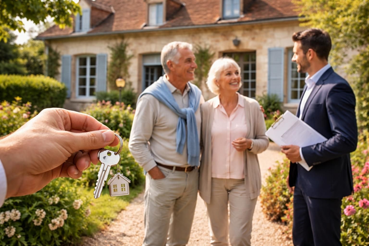 Vente en viager sans bouquet et libre : comment ça marche ?