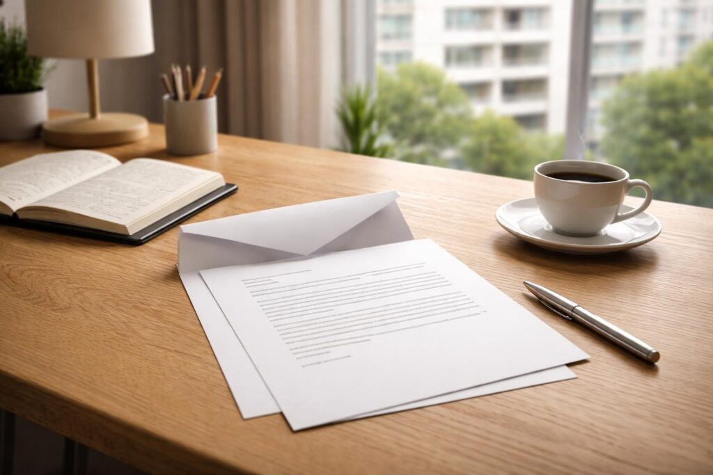 Modèle de lettre de congé pour une location d&rsquo;appartement