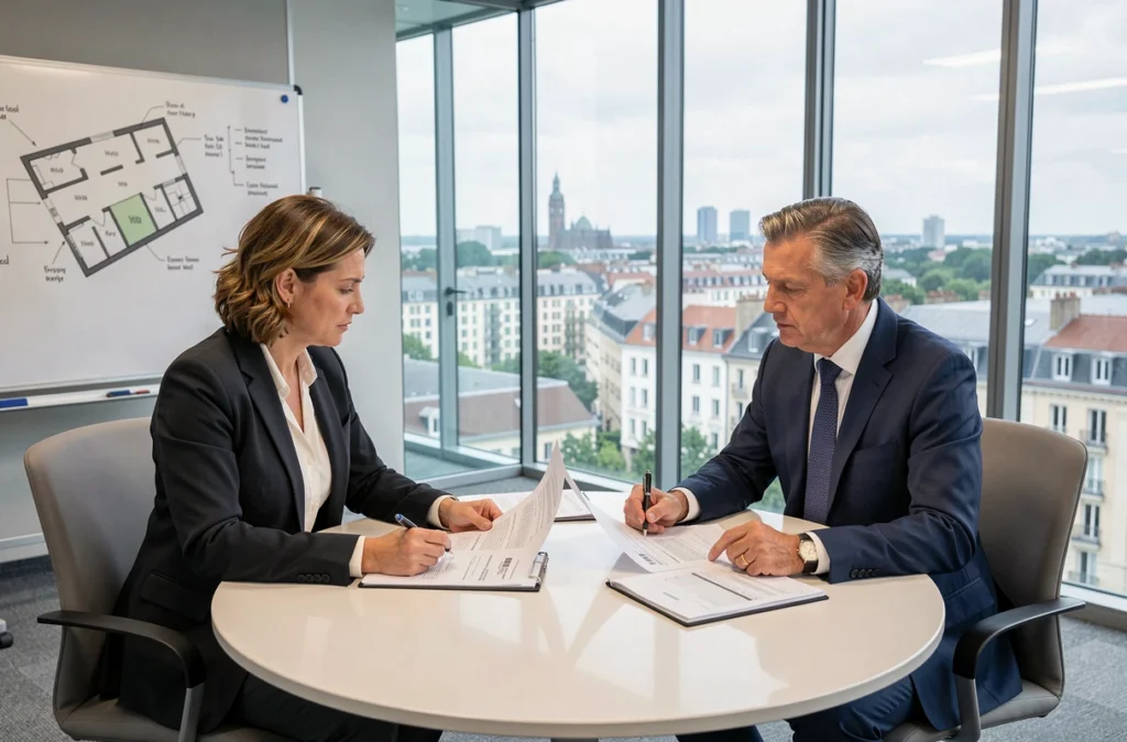 Agents de Citya Urbania Tours gérant simultanément syndic et gestion locative en réunion