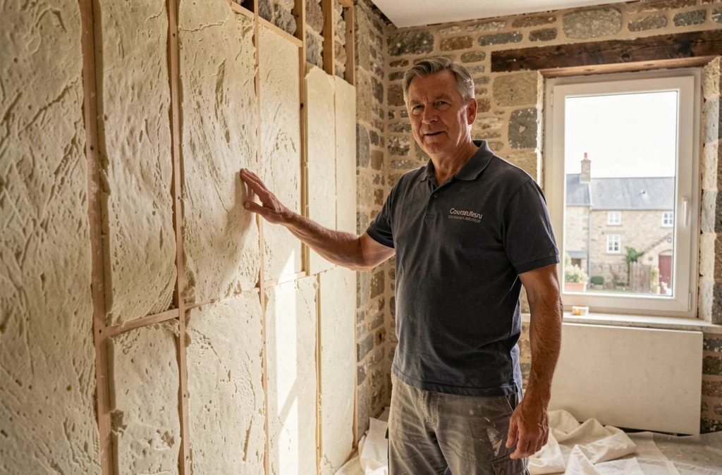 Spécialiste de l'entreprise Devaux réalisant une rénovation globale dans une maison à Courseulles-sur-Mer